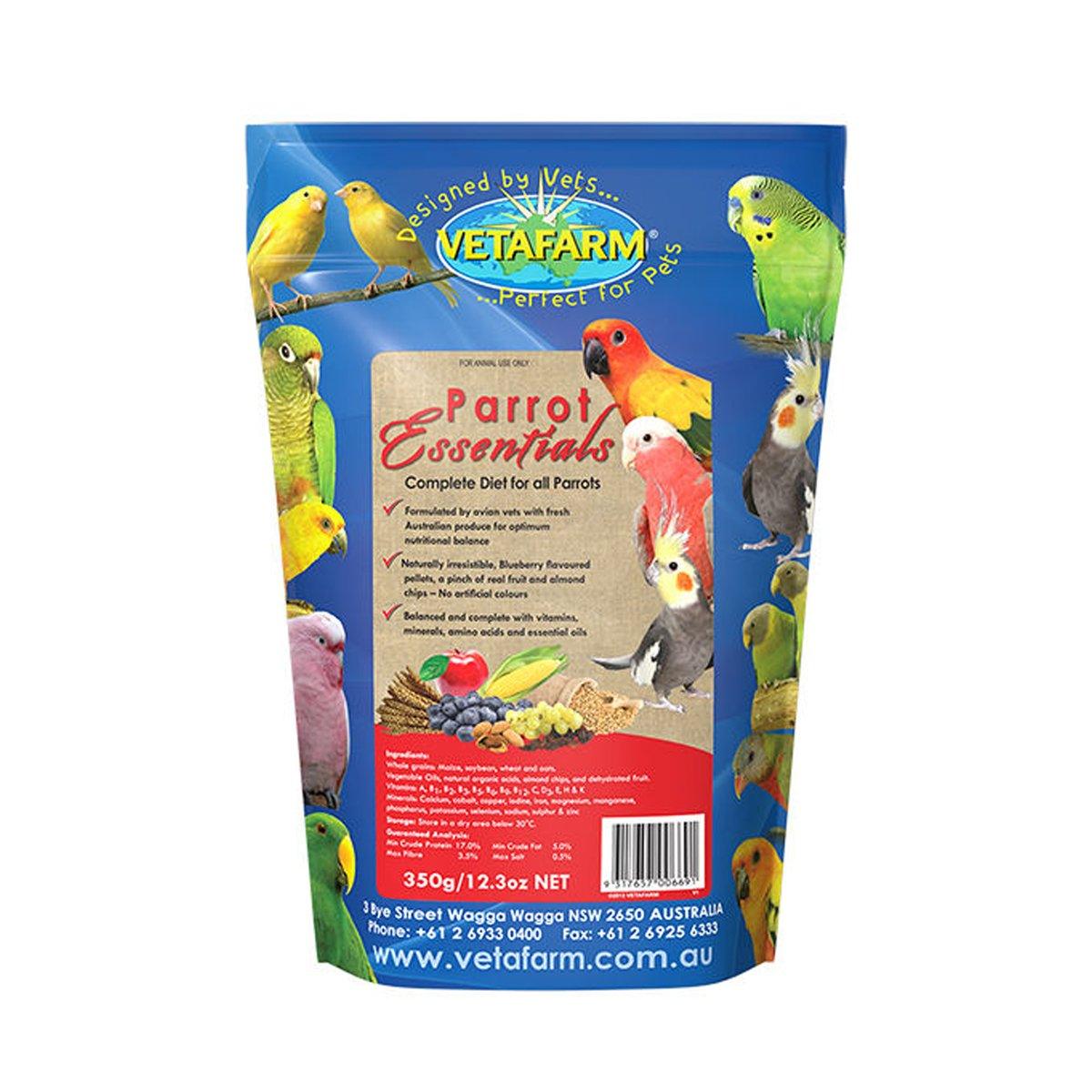 Vetafarm Parrot Essentials 350g/2kg