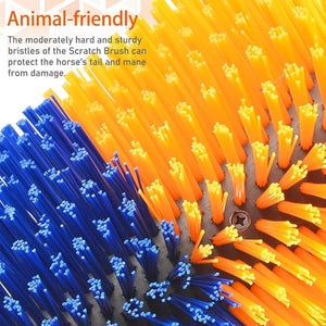 Multifunctional Livestock Brush Nylon Bristles for Horses, Cows & Goats