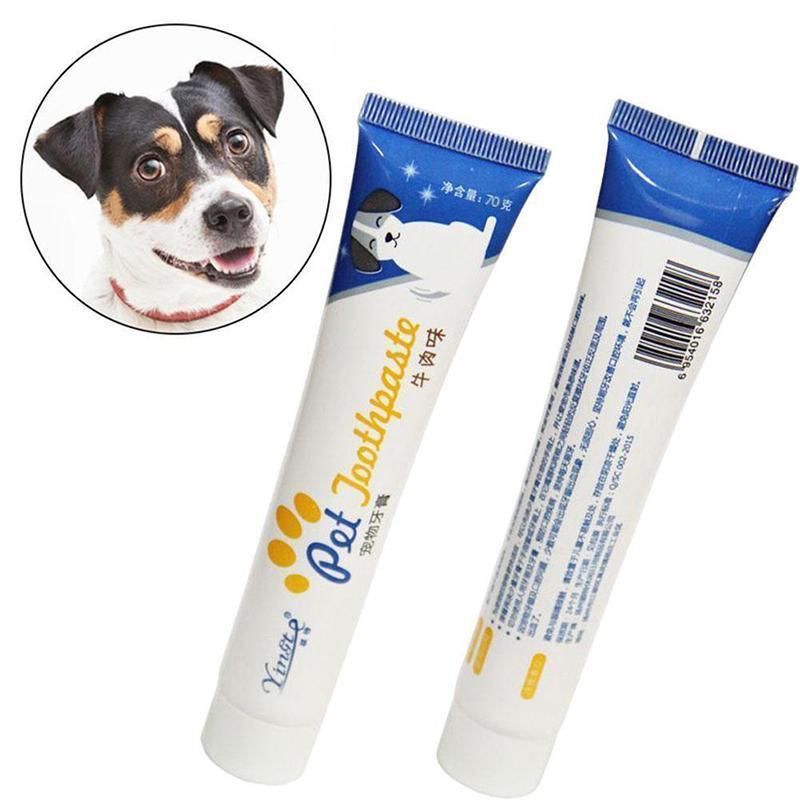 Pet Dog Cat Toothpaste Teeth Cleaning Beef