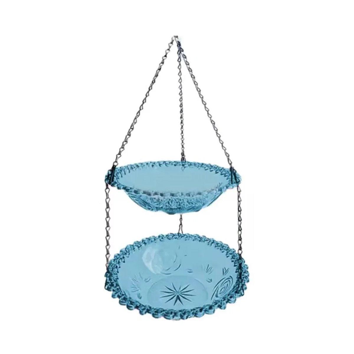 Outdoor Two-Layer Hanging Bird Feeder