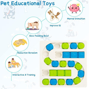 S-shaped Square Pet Educational Toys Dog Dog Snacks Toy Pet Supplies