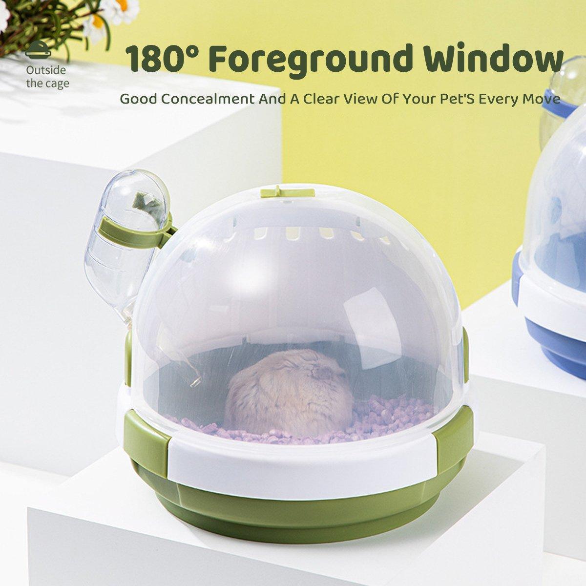 Kano UFO Hamster Cage Portable Outside Cage for Small Pet Golden Bear Supplies