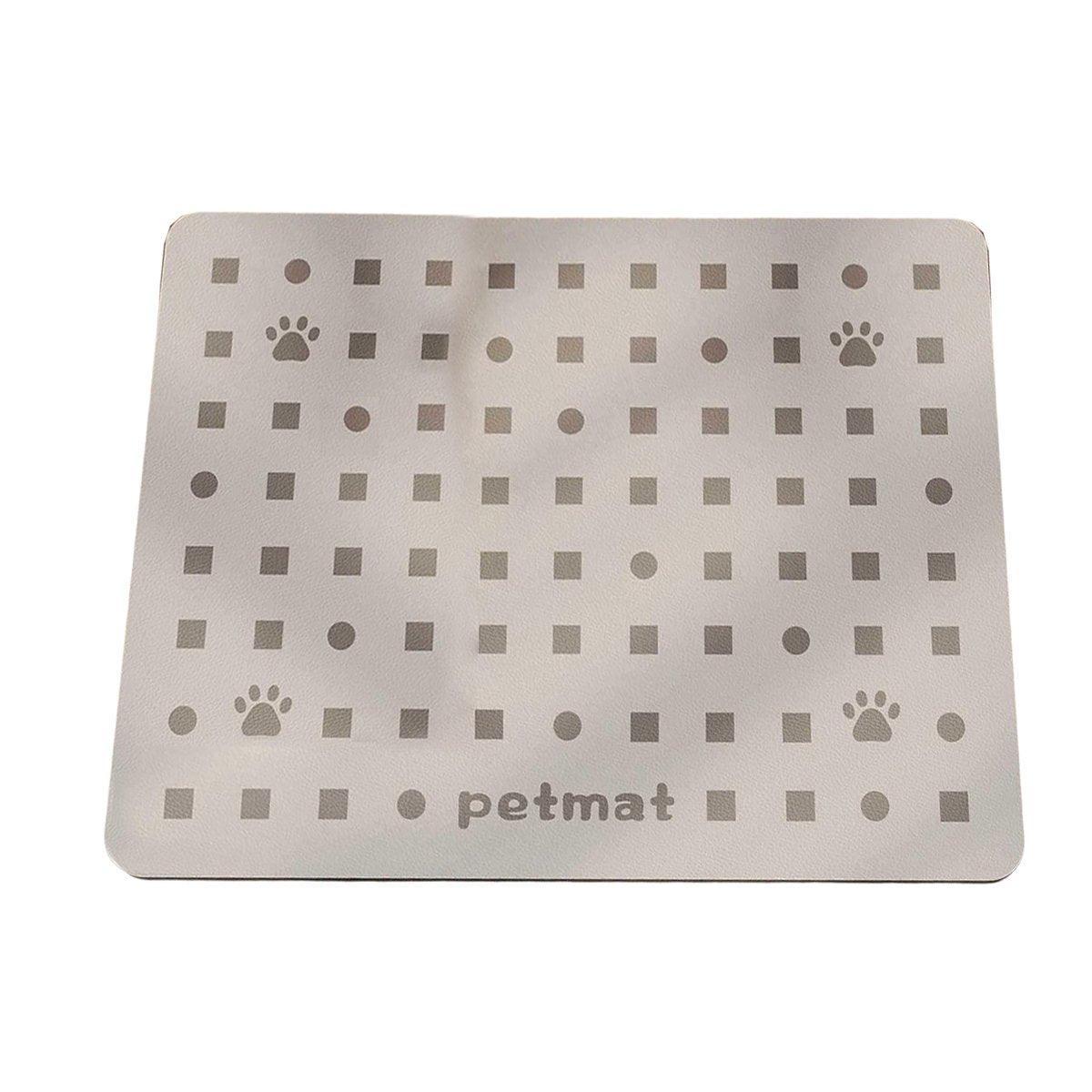 Pet Feeding Mat for Dogs and Cats Absorbent Pet Placemat Waterproof Mat