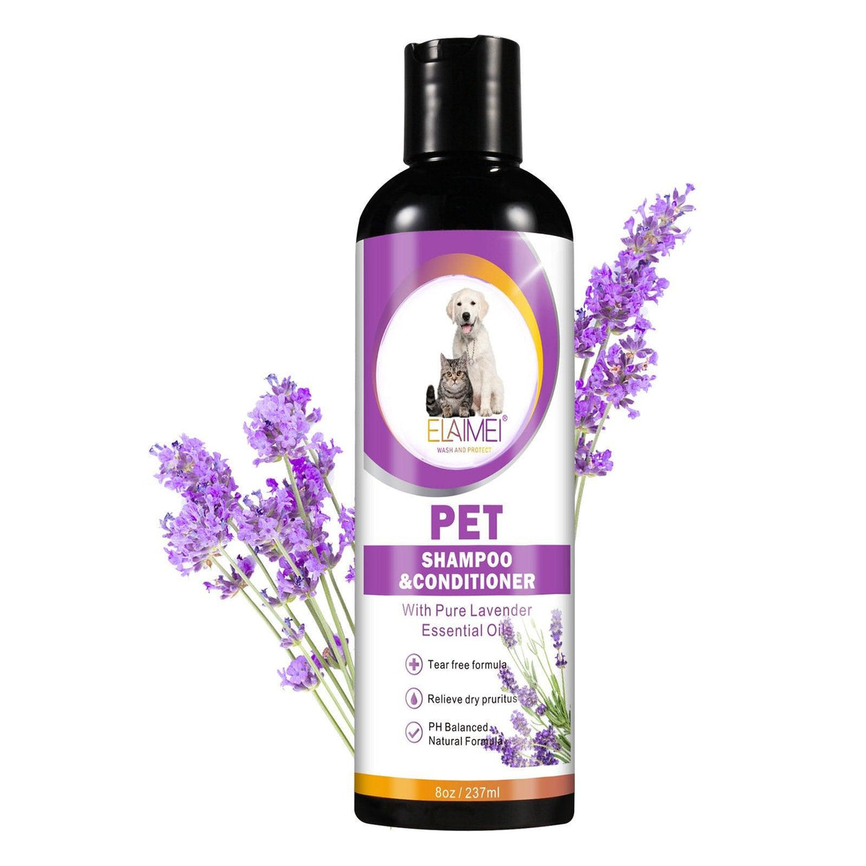 Lavender Bliss Pet Shampoo & Conditioner for Dogs and Cats