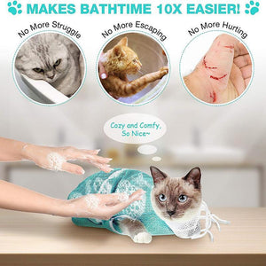 Cat Grooming Bath Bag 3 Colours