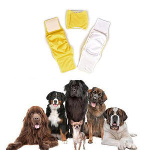 XS-XL Male Dog Diaper Nappy - Puppy Belly Band Sanitary Underpants