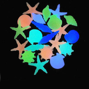 UP TO 500X Pebbles Stone Glow in the Dark Rock Fish Tank Stones