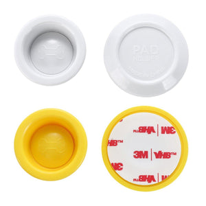 2pcs Dog Pee Pad Holder Wall-Mounted Pet Urine Pad Grip with Strong Adhesive Magnets