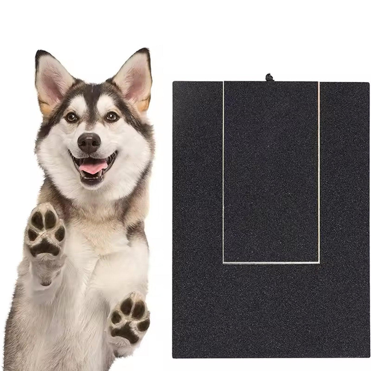 Wooden Pull-out Dog Scratch Board Wear-resistant Dog Claw Repair Board