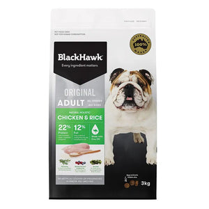 Black Hawk Chicken and Rice Dog Food for Adult Dogs