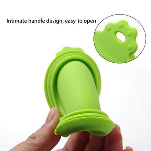 Silicone Pet Food Can Lid - Reusable Dog/Cat Tin Storage Cap