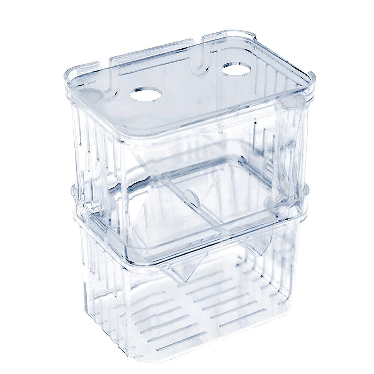 Transparent Guppy Breeding Box for Aquarium Fish Breeding and Isolation