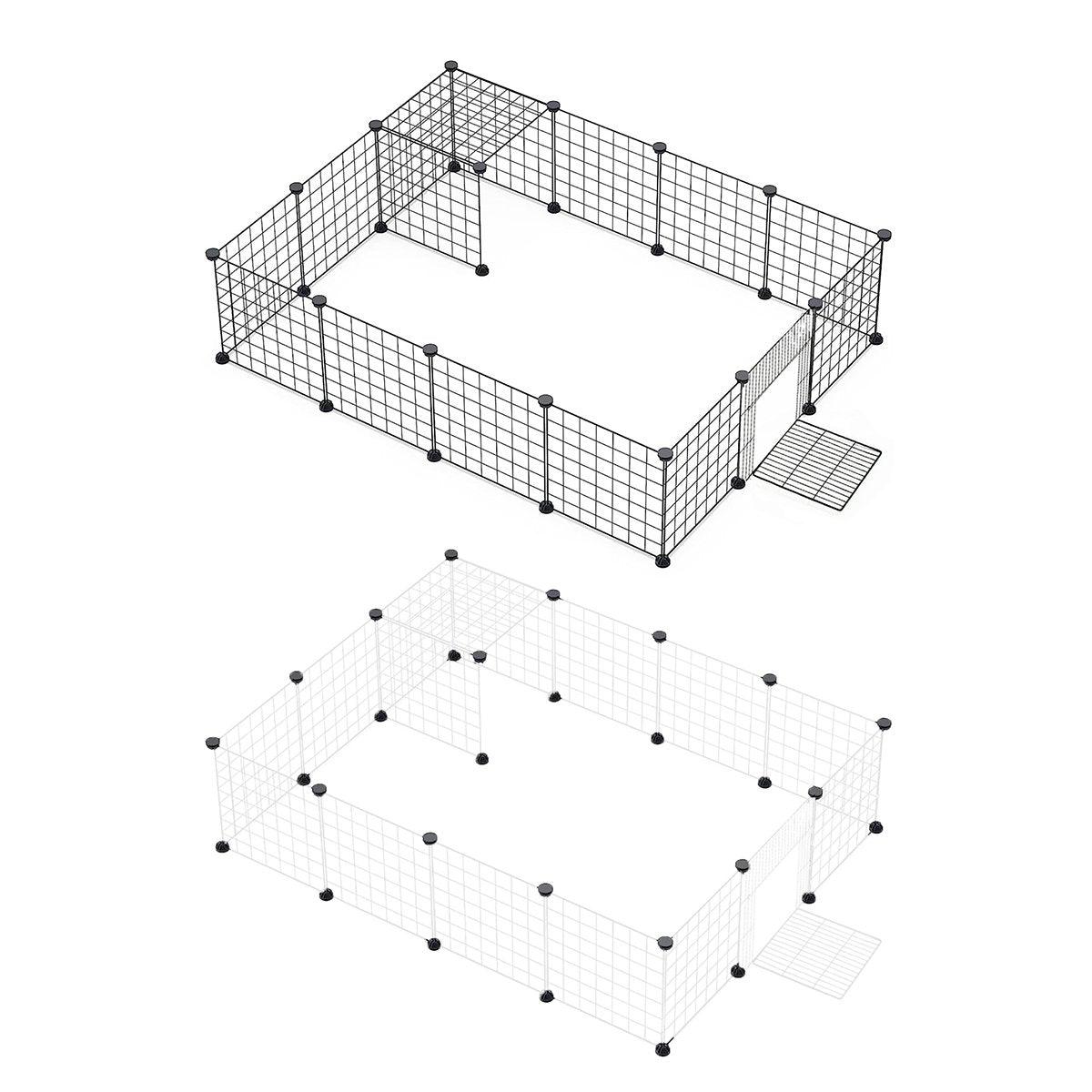 Versatile Metal Wire Yard Fence for Small Animals