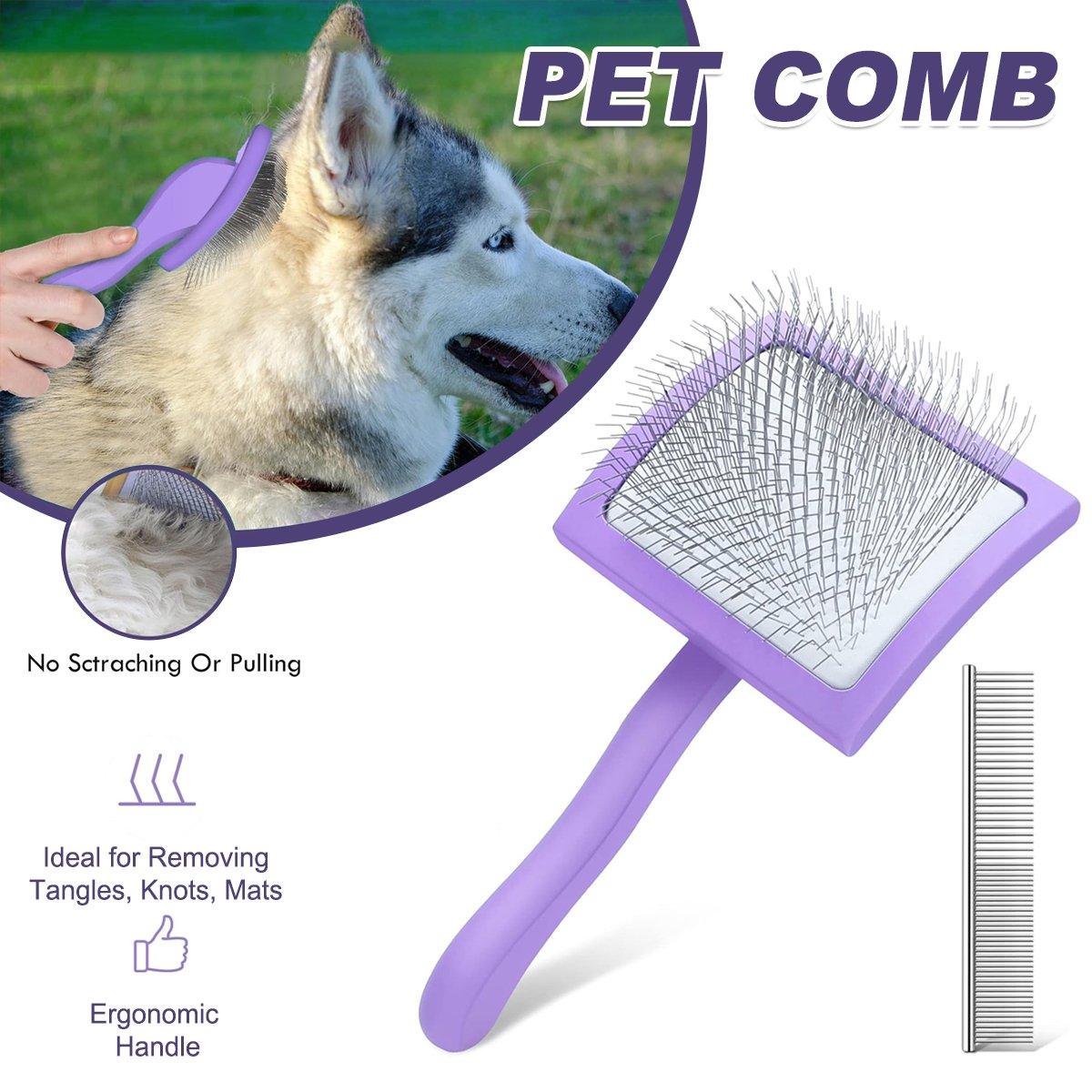 Pet Dog Hair Shedding Undercoat Rake Grooming Trimmer Comb Brush