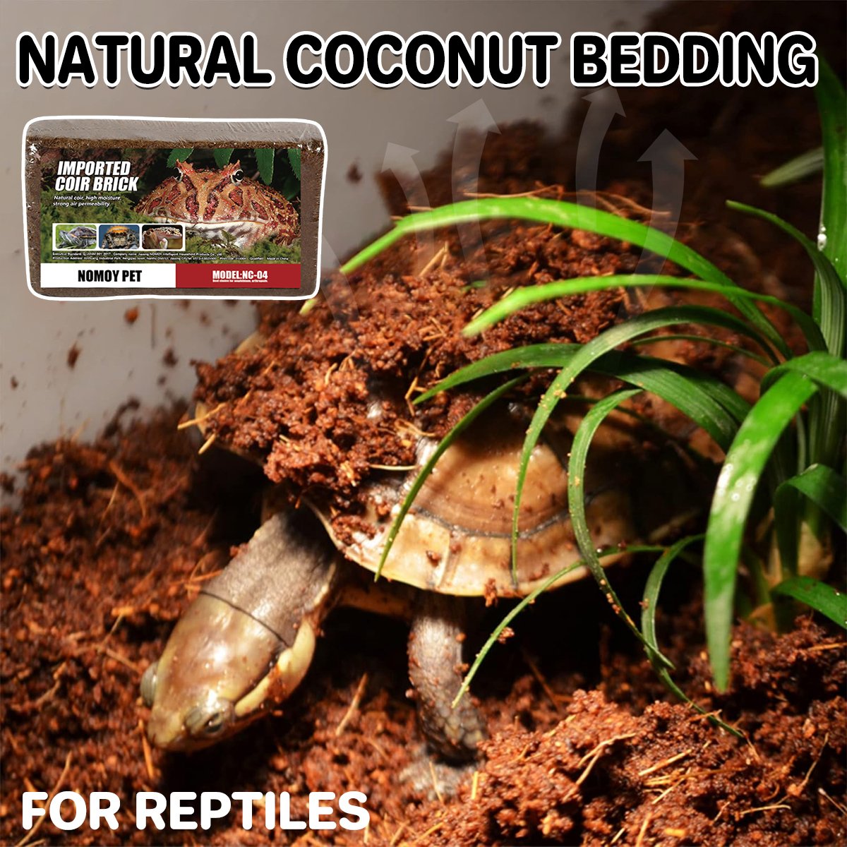 Coconut Soil Reptile Bedding