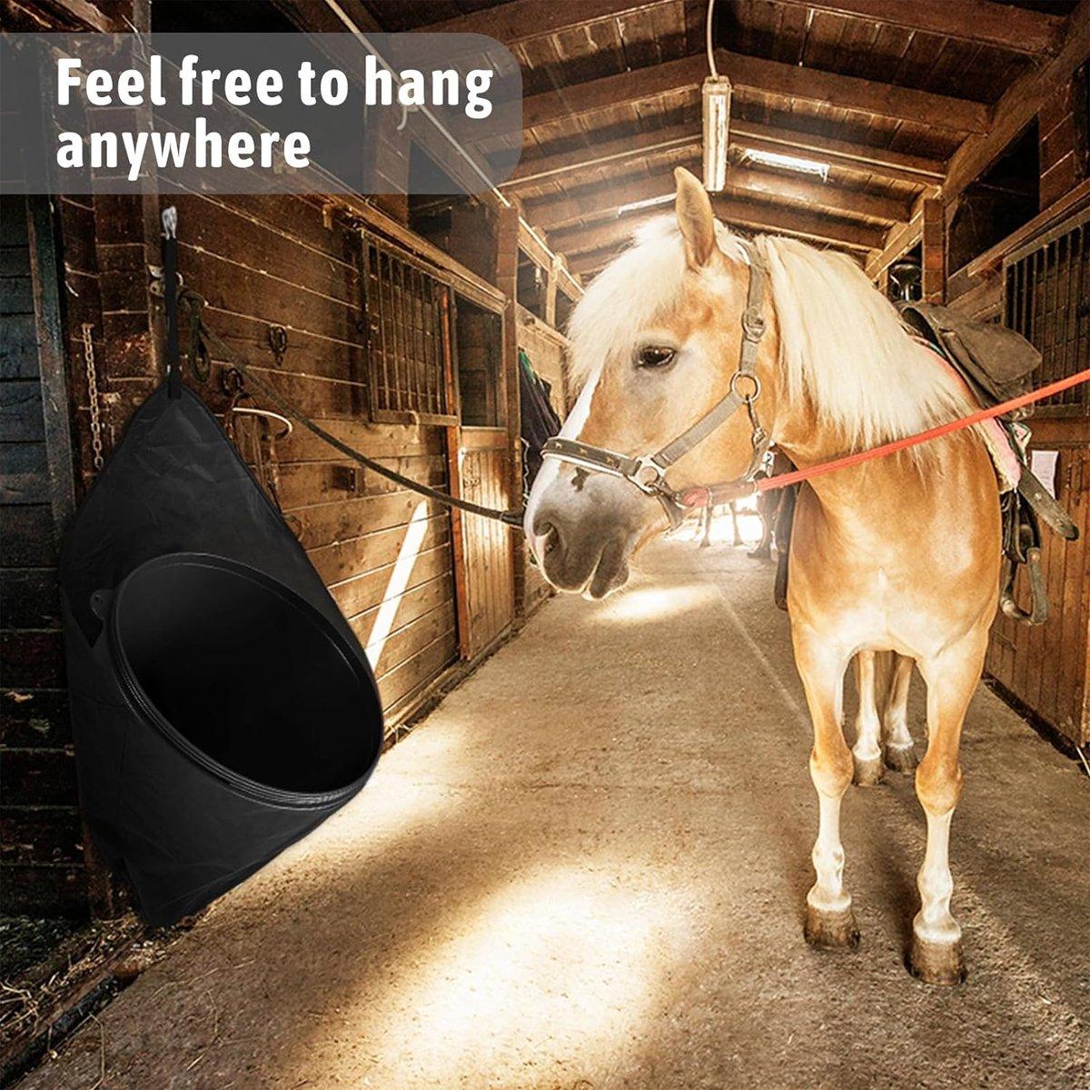 Horse Feed Bag Durable Feed Storage for Horses & Livestock