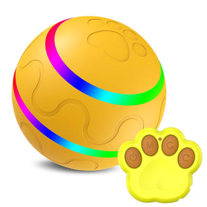 Electric Dog Toy Ball Interactive Bite Resistant Pet Toy for Small Medium Dogs