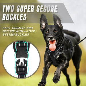 Adjustable No-Pull Dog Harness for Safe & Comfortable Walks S-XL