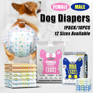 Comfort-Fit Disposable Dog Diapers