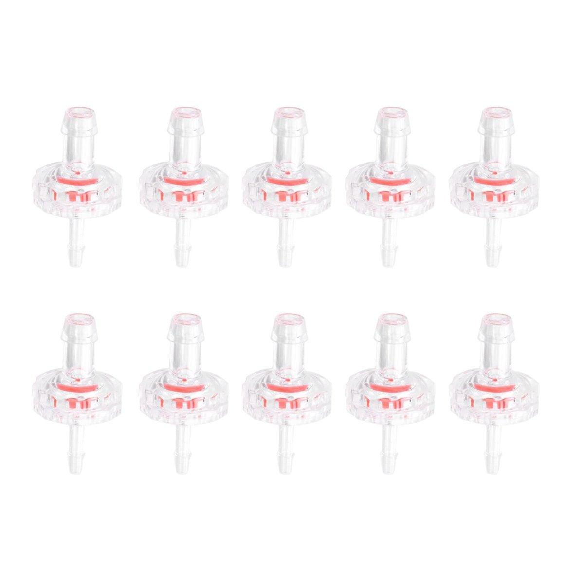 10pcs Ozone Resistant Plastic Water and Air Check Valve Oil Check Valve Kit