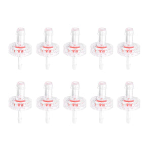 10pcs Ozone Resistant Plastic Water and Air Check Valve Oil Check Valve Kit