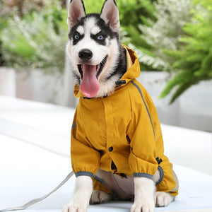 Waterproof Dog Raincoat for Small Medium Large Dogs