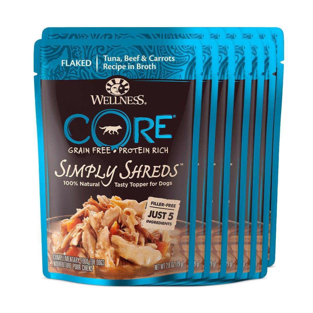 Wellness Core Simply Shreds Tuna & Beef 79g*12pcs