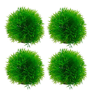 Aquarium Fish Tank Landscaping Decoration Plastic Simulation Water Grass Flower Ball