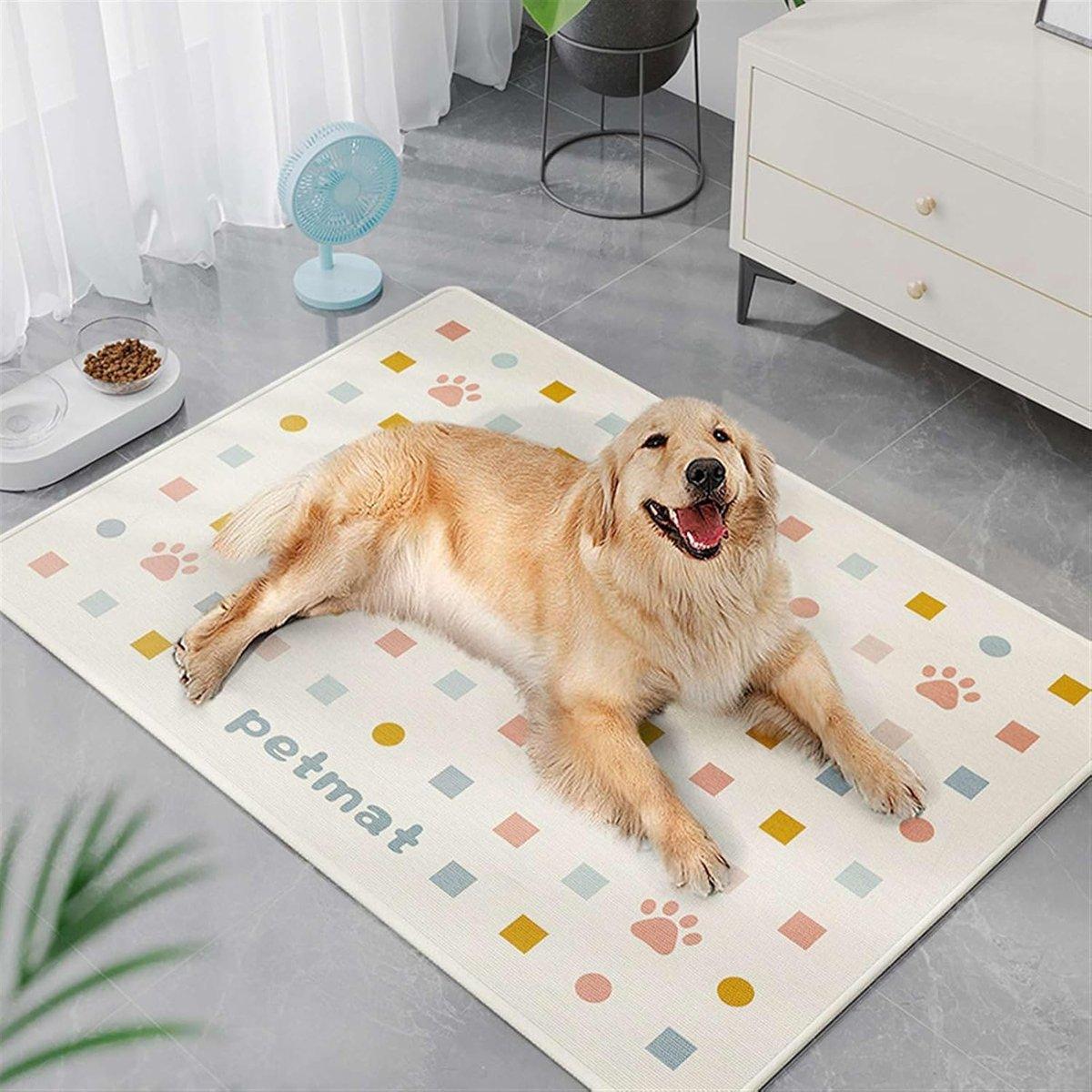 Pet Feeding Mat for Dogs and Cats Absorbent Pet Placemat Waterproof Mat