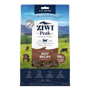 ZIWI Peak Air Dried Cat Food Beef 400g/1kg Dry Cat Food