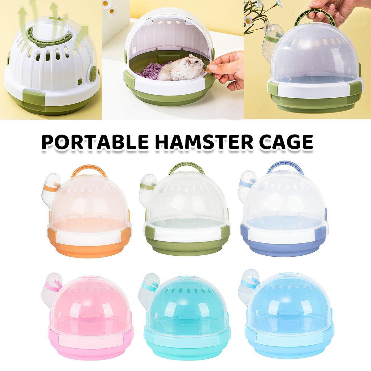 Kano UFO Hamster Cage Portable Outside Cage for Small Pet Golden Bear Supplies