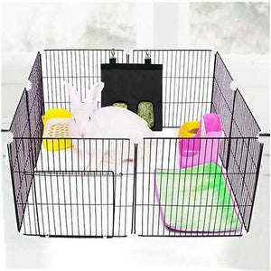 Hay Bag Guinea Pig Rabbit Feeding Bag Animal Hay Feeder Bag Hanging Feeder