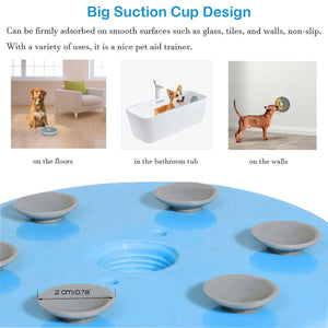 Pet Slow Feeder Lick Mat with Suction Cups