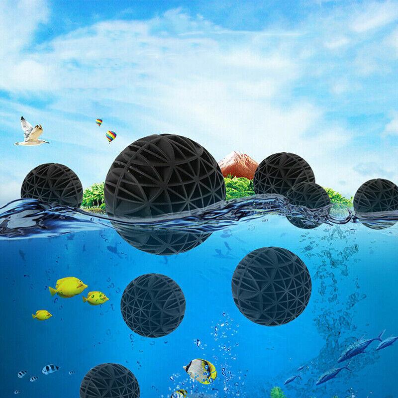 100-300X Bio Balls Aquarium Marine Fish Tank Pond Sump Filter Media Biological