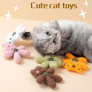 Catnip Ball Bite Toy Teeth Molar Doll Bite-resistant Teeth-resistant Pet Sleeping Toy