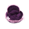 Soft Princess Pet Bed Elegant Lace Design for Cats & Small Dogs