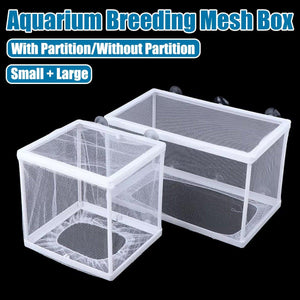 Durable Fish Fry Breeder Box for Aquariums Secure Juvenile Isolation