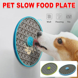 Pet Slow Feeder Lick Mat with Suction Cups