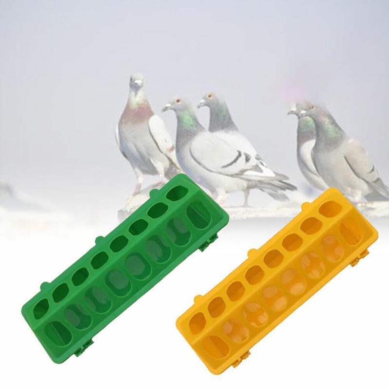 30cm Plastic Chick Birds Pigeons Feeder 3 Colours