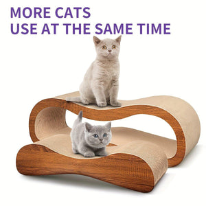 2-in-1 Cat Scratching Post & Lounger