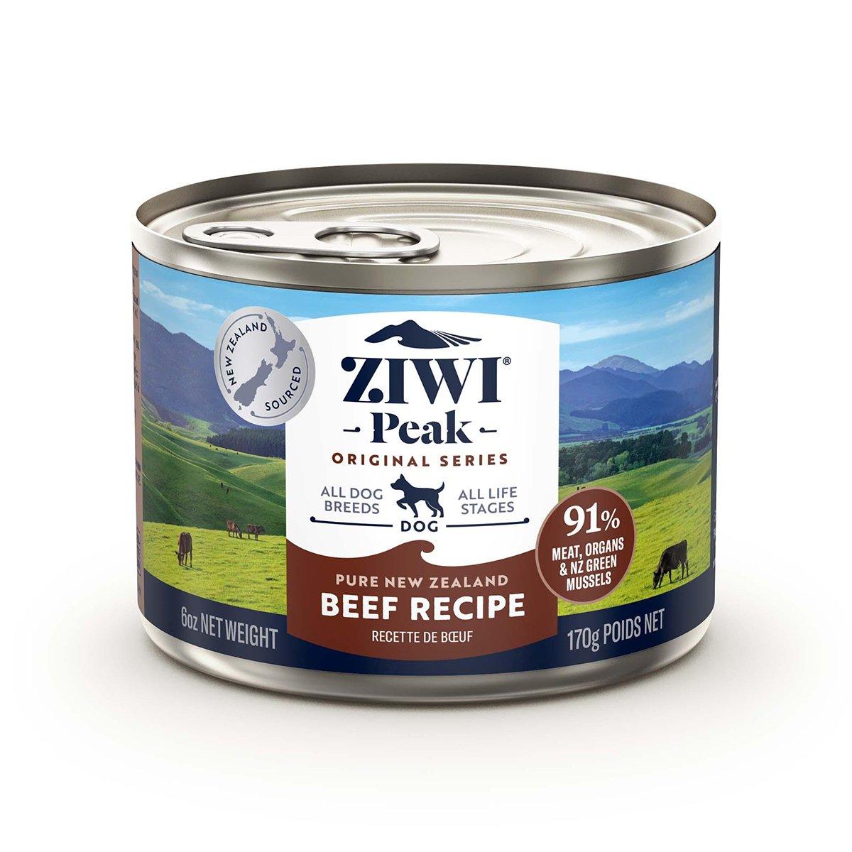 ZIWI Peak Wet Dog Food Beef | Best Wet Dog Food Australia | 170g/390g