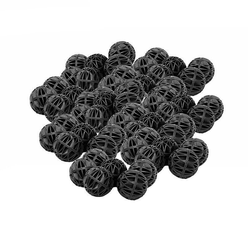 100-300X Bio Balls Aquarium Marine Fish Tank Pond Sump Filter Media Biological