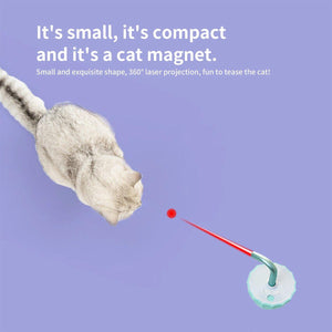 360° Rotating Umbrella Laser Pet Toy Interactive Cat Toy for Endless Fun