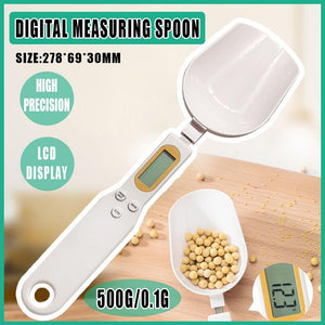 Accurate Digital Pet Food Scale Measuring Spoon for Precise