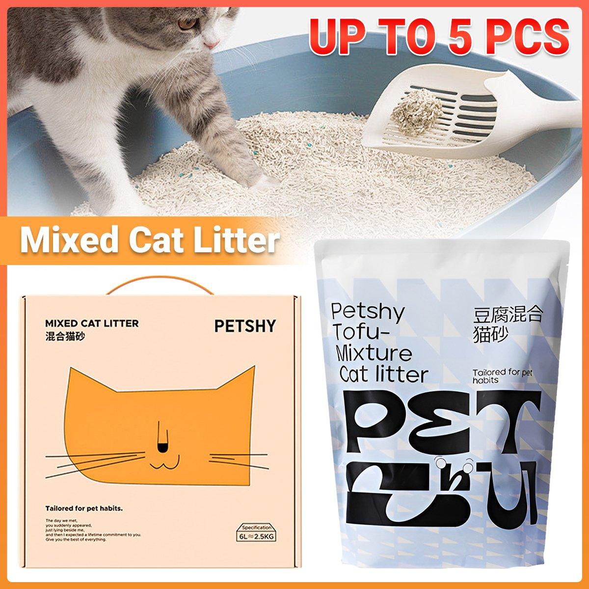 PETSHY High Quality Dust-Free Tofu Cat Litter