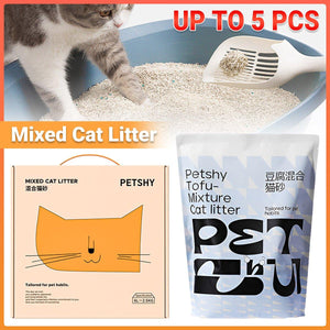 PETSHY High Quality Dust-Free Tofu Cat Litter