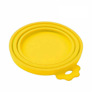 Silicone Pet Food Can Lid - Reusable Dog/Cat Tin Storage Cap