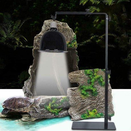 Adjustable Reptile Light Stand