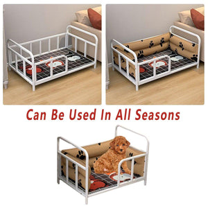 Elevated Dog Bed for All Seasons Moisture-Proof & Breathable Design