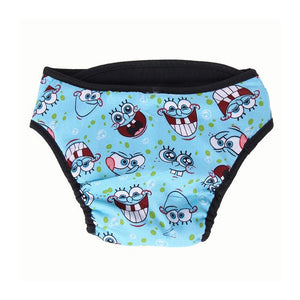 Washable Female Pet Dog Cat Nappy Diaper Physiological Pants Panties Underwear